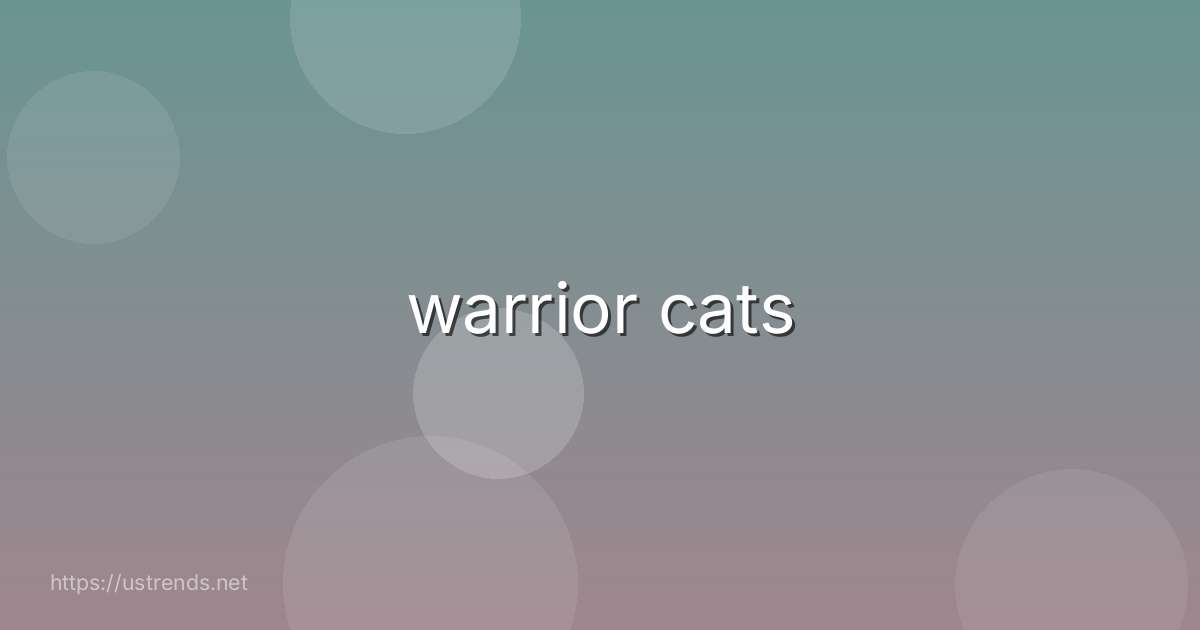 warrior cats