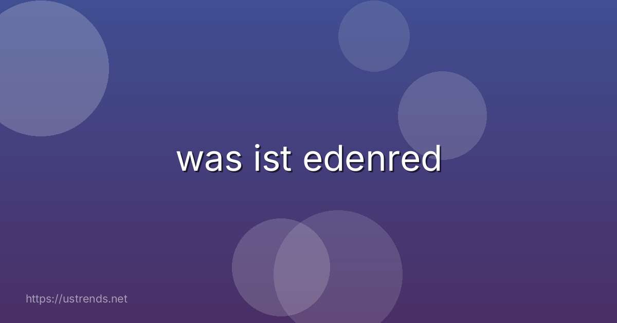 was ist edenred