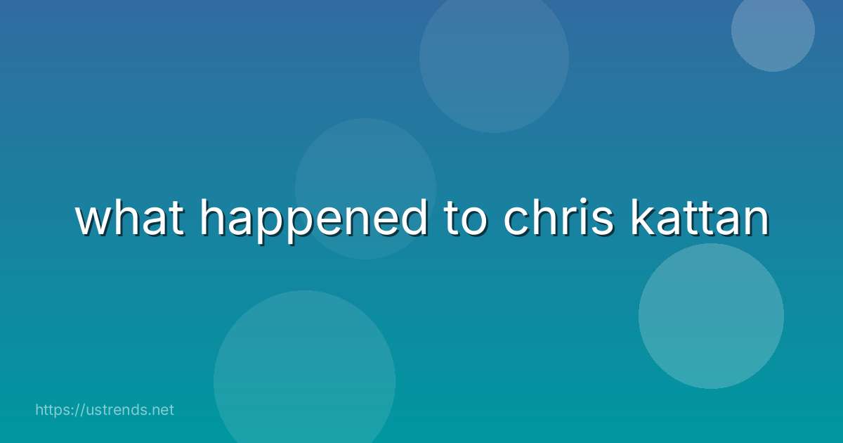 what happened to chris kattan