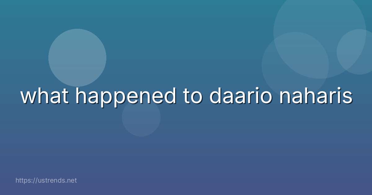 what happened to daario naharis