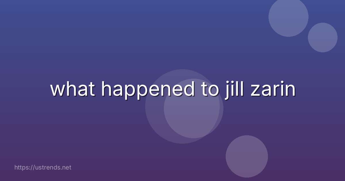 what happened to jill zarin