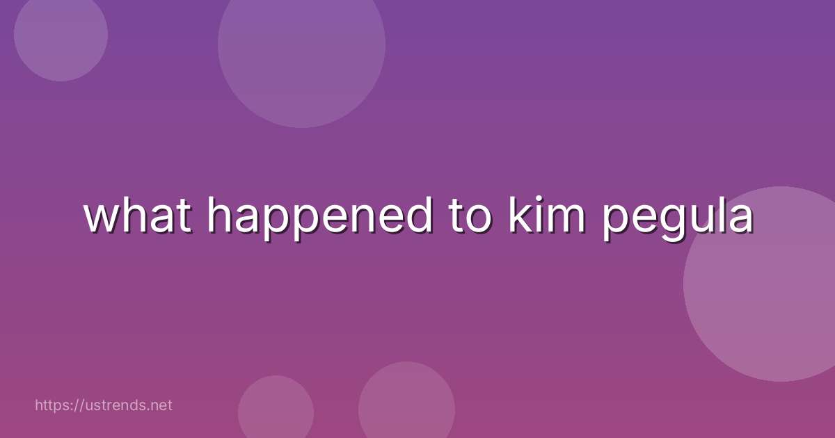 what happened to kim pegula