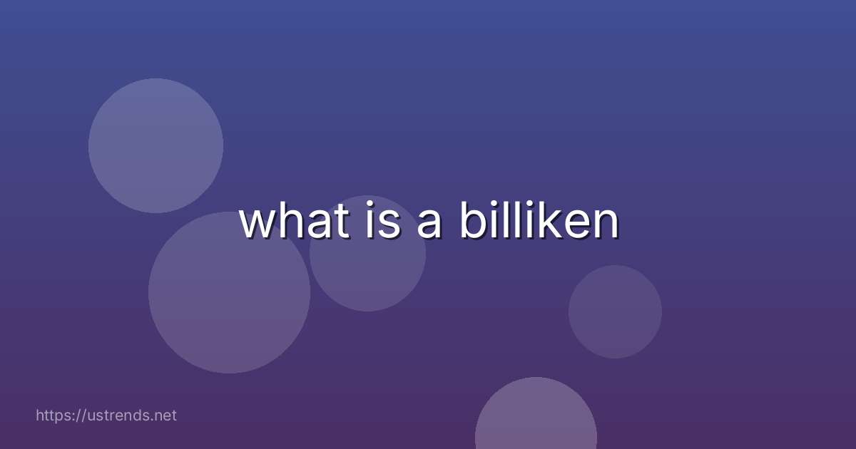 what is a billiken