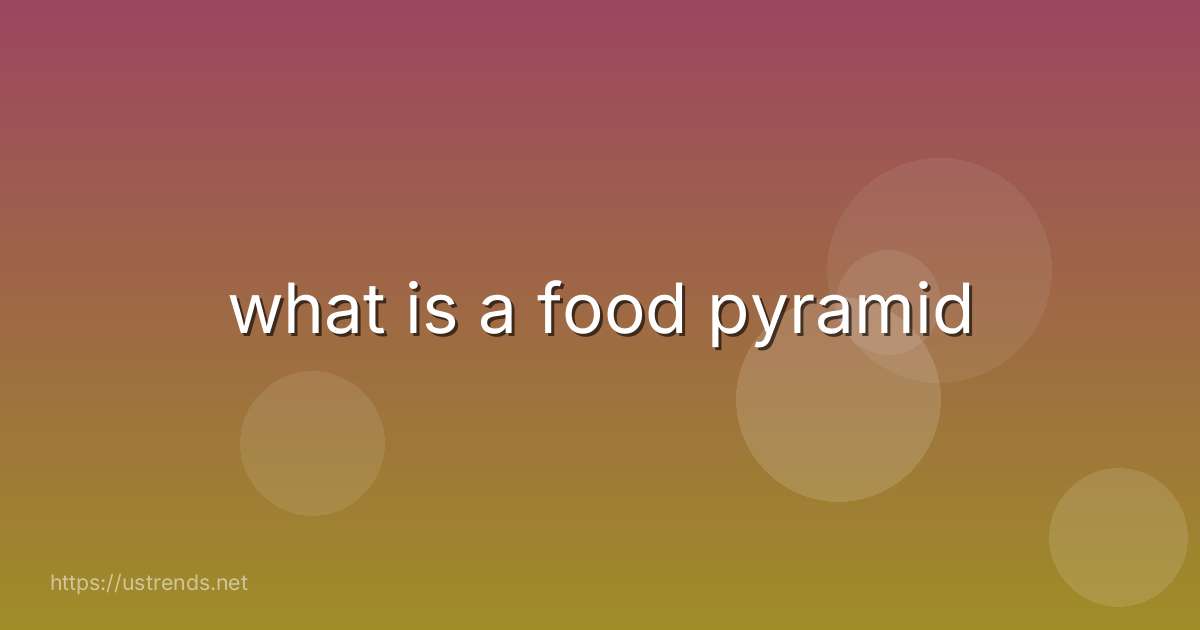 what is a food pyramid