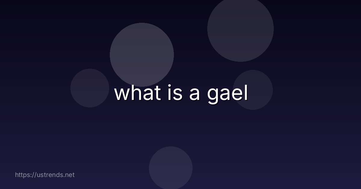 what is a gael