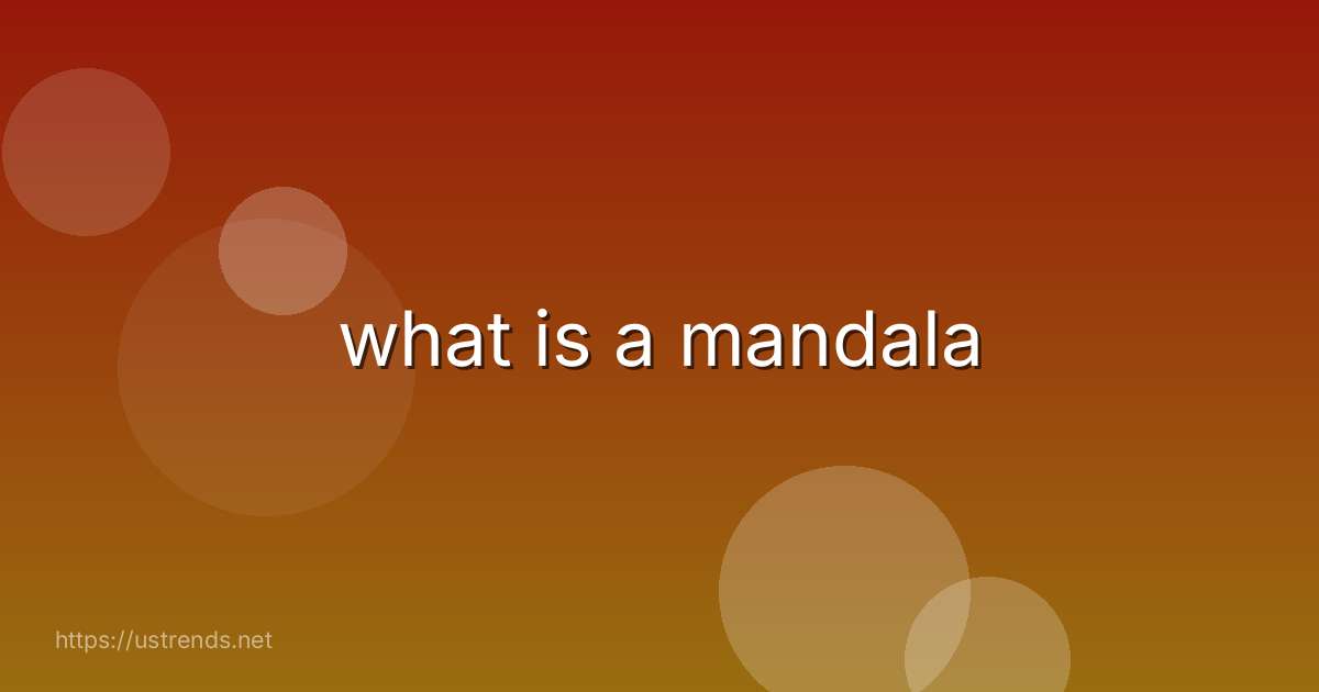 what is a mandala
