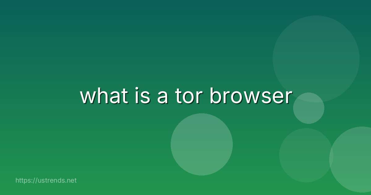 what is a tor browser