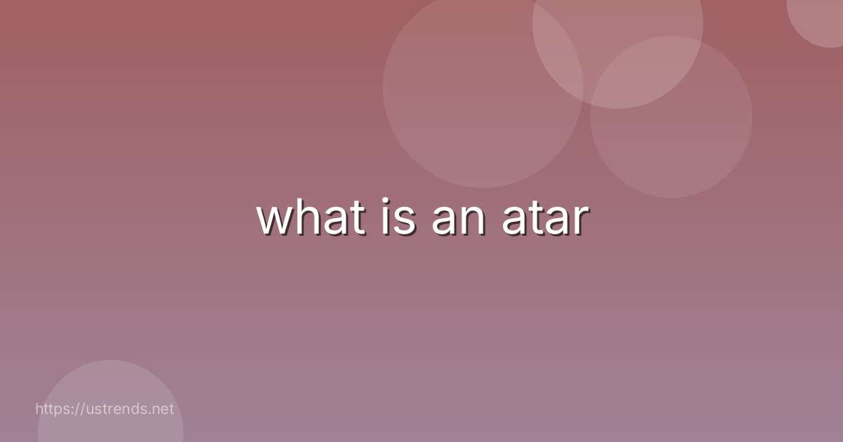what is an atar