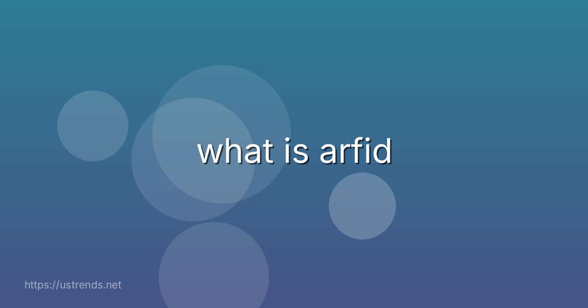 what is arfid