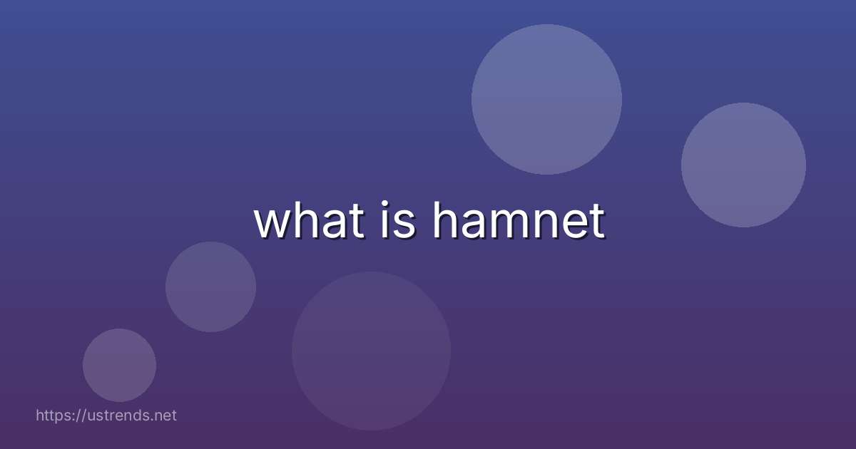 what is hamnet