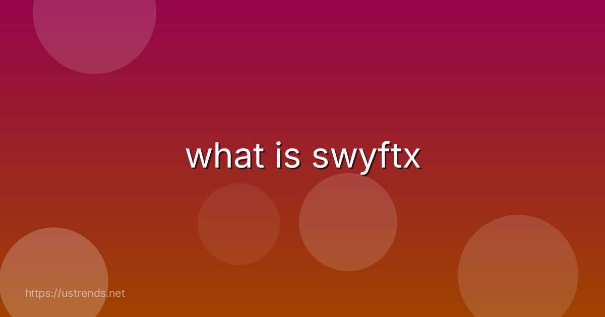 what is swyftx