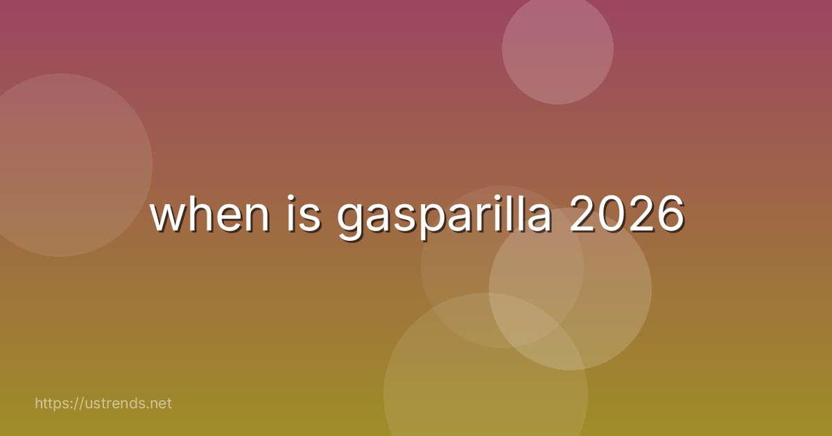 when is gasparilla 2026