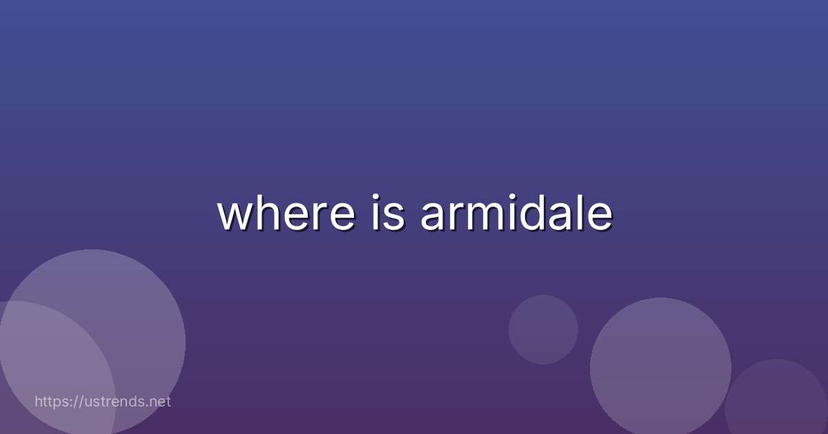 where is armidale