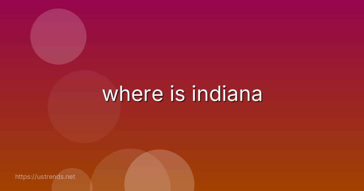 where is indiana