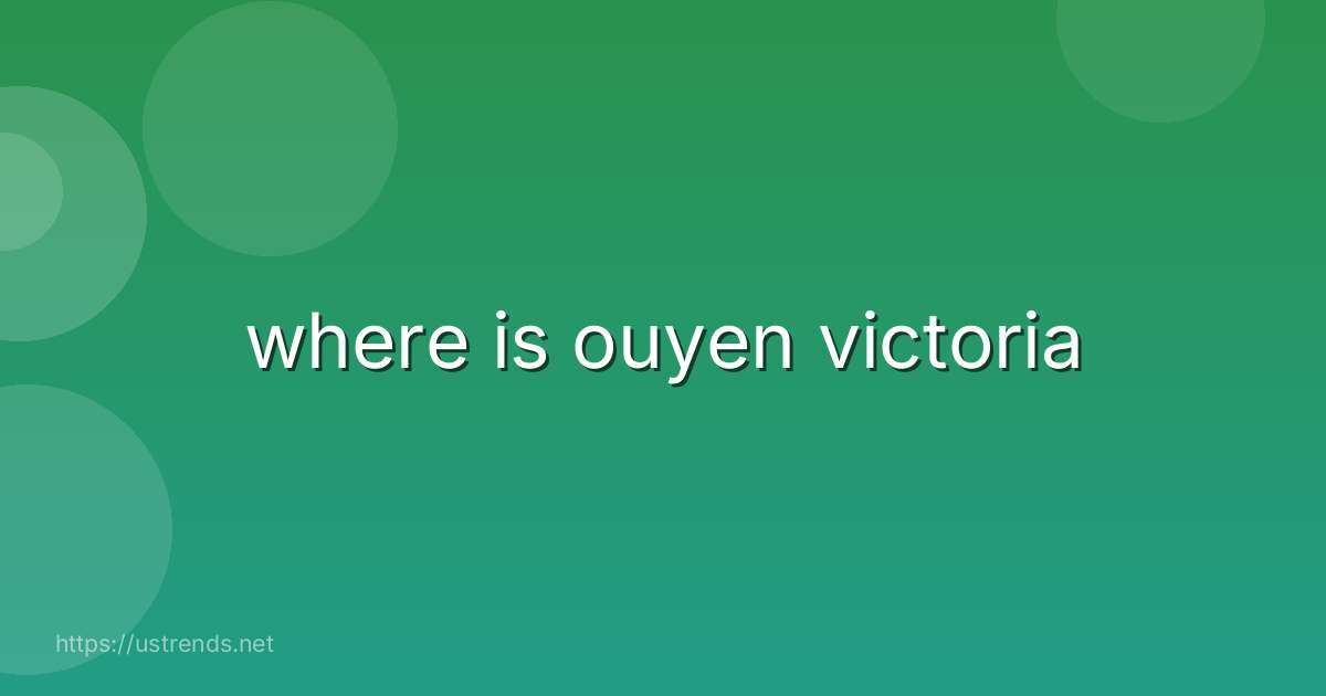 where is ouyen victoria