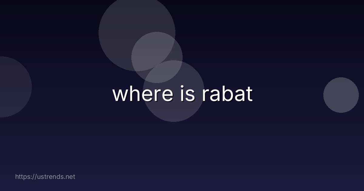 where is rabat