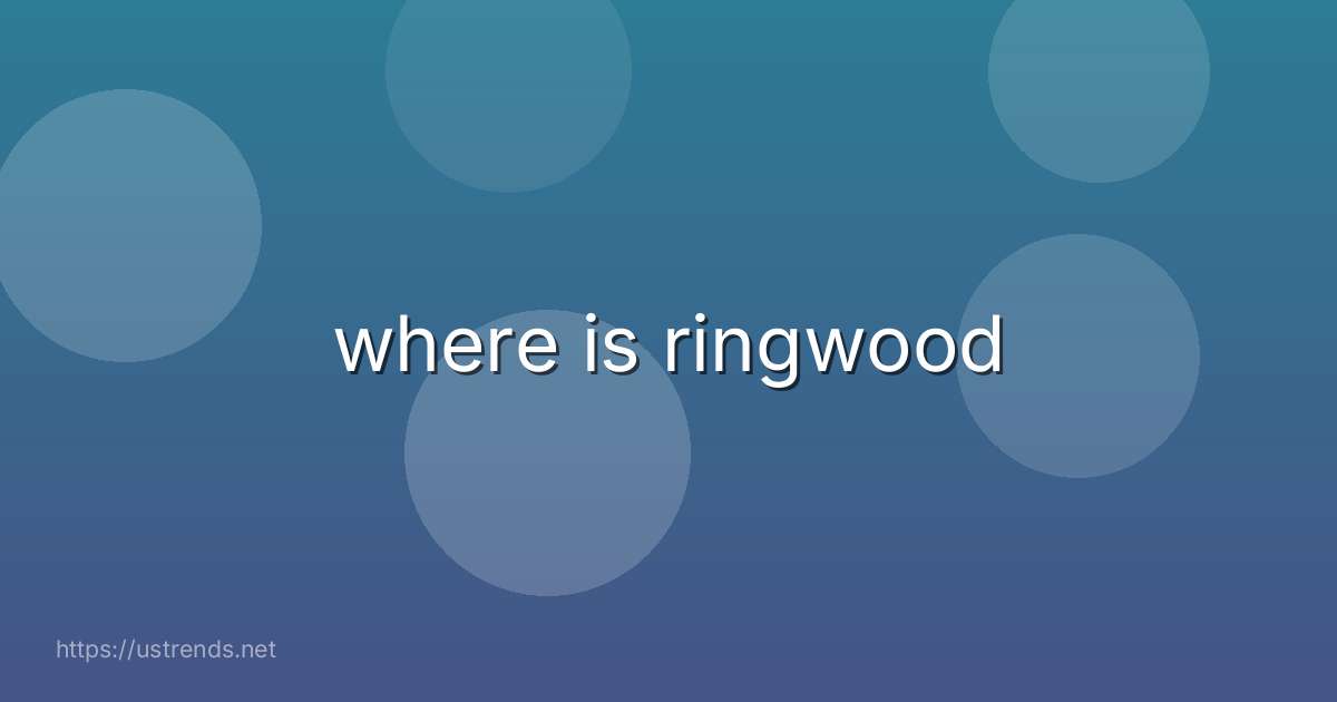 where is ringwood
