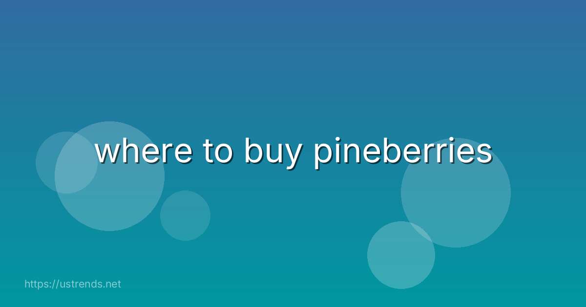 where to buy pineberries