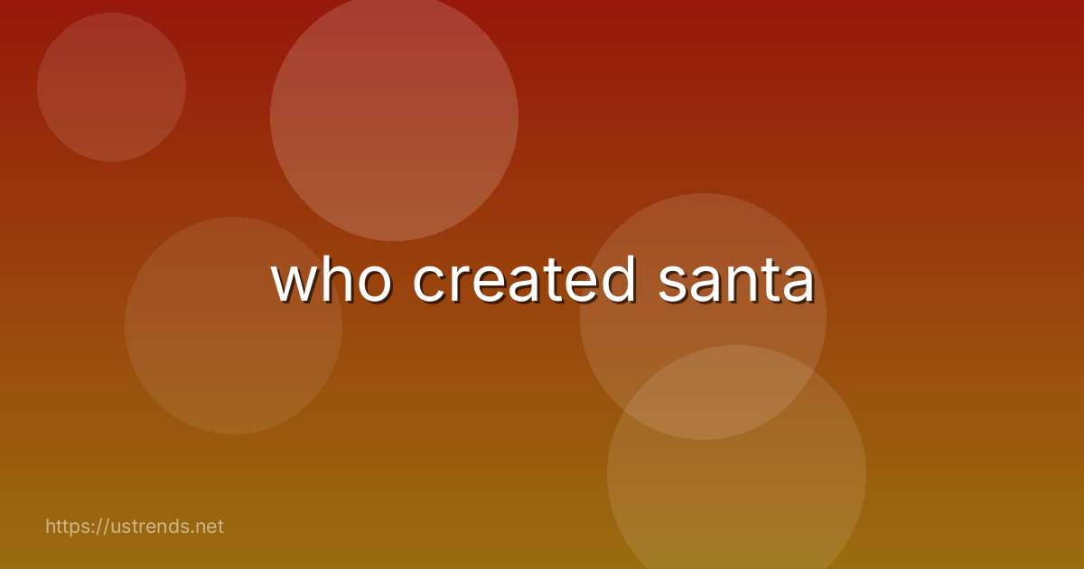 who created santa