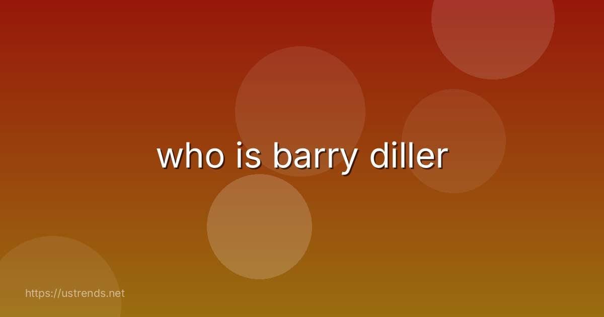who is barry diller