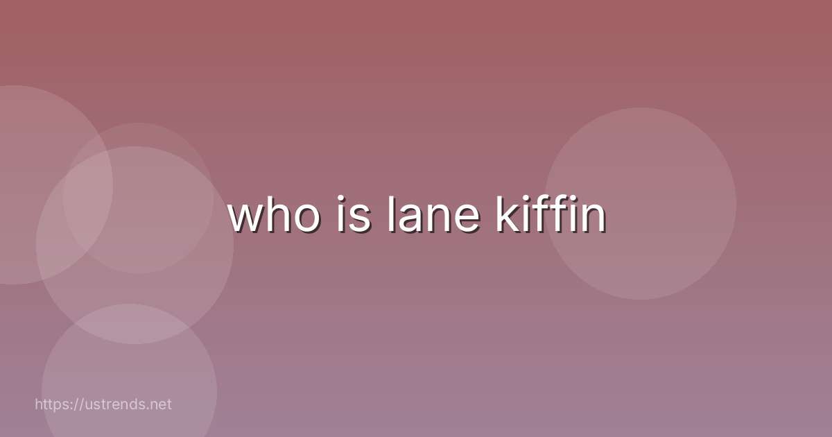 who is lane kiffin