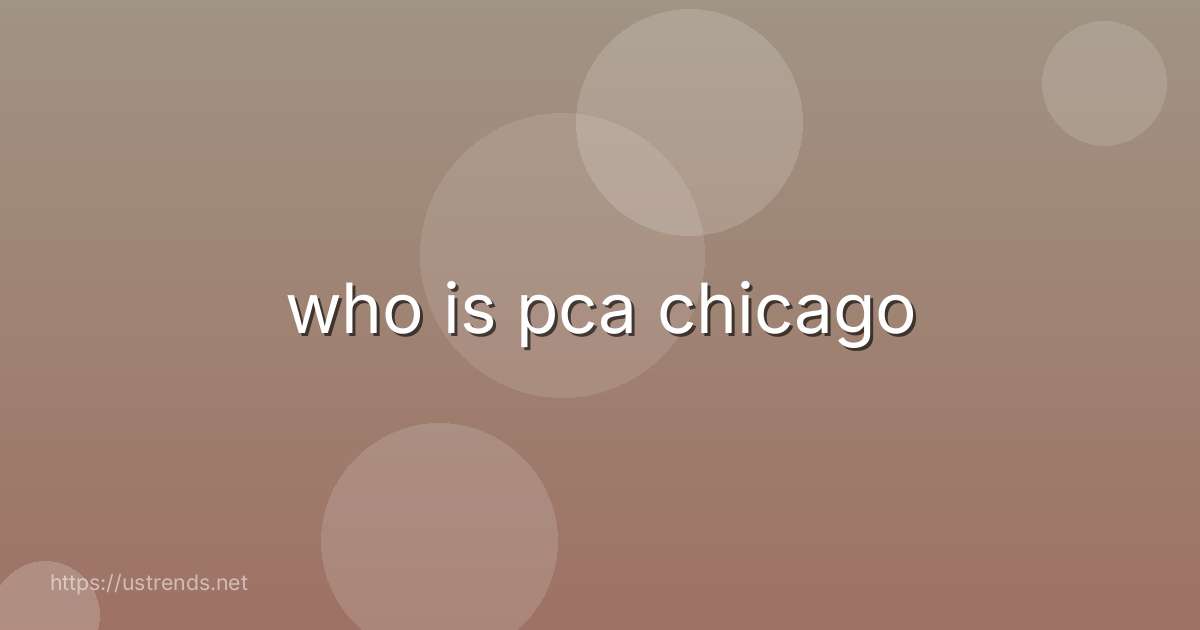 who is pca chicago