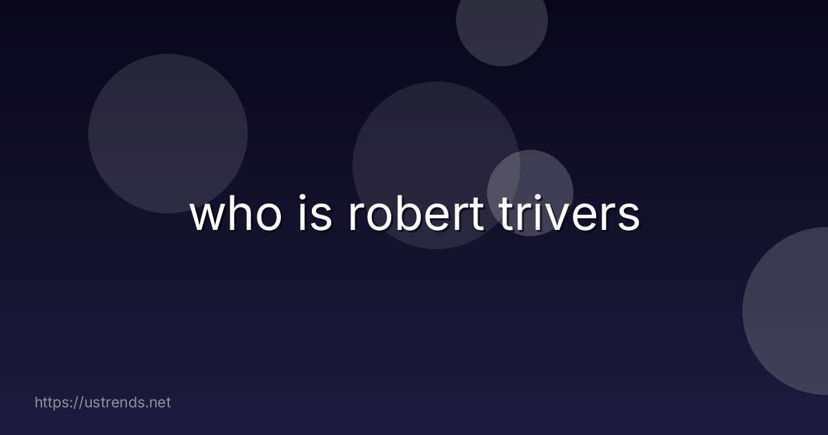 who is robert trivers