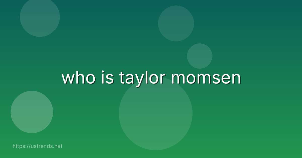 who is taylor momsen