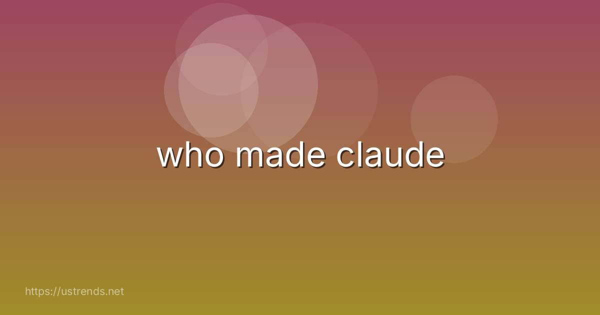 who made claude