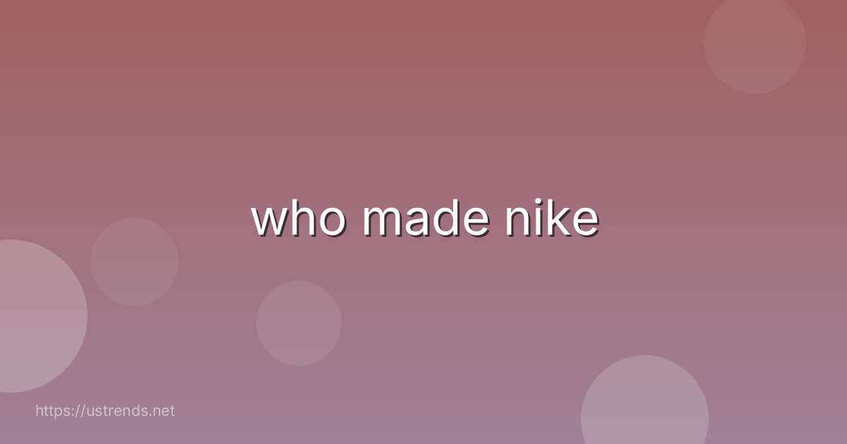 who made nike