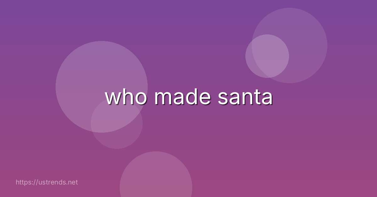 who made santa