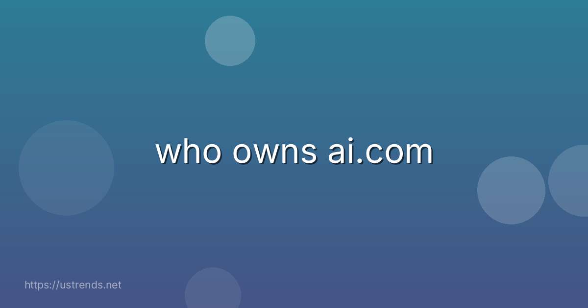 who owns ai.com