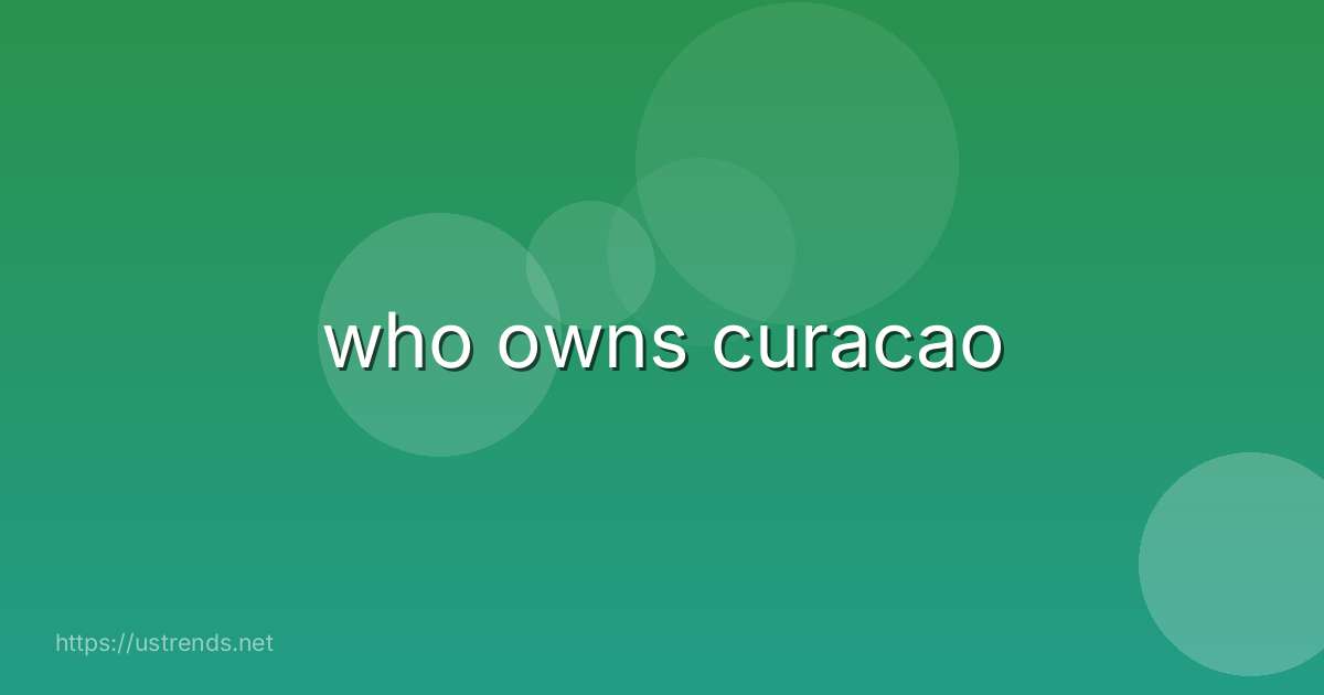who owns curacao