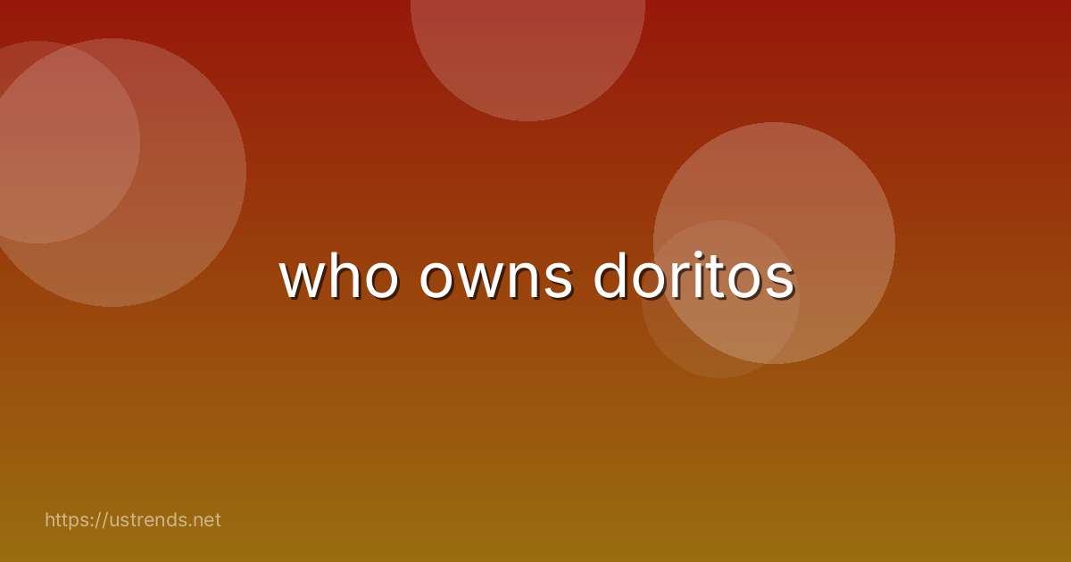 who owns doritos