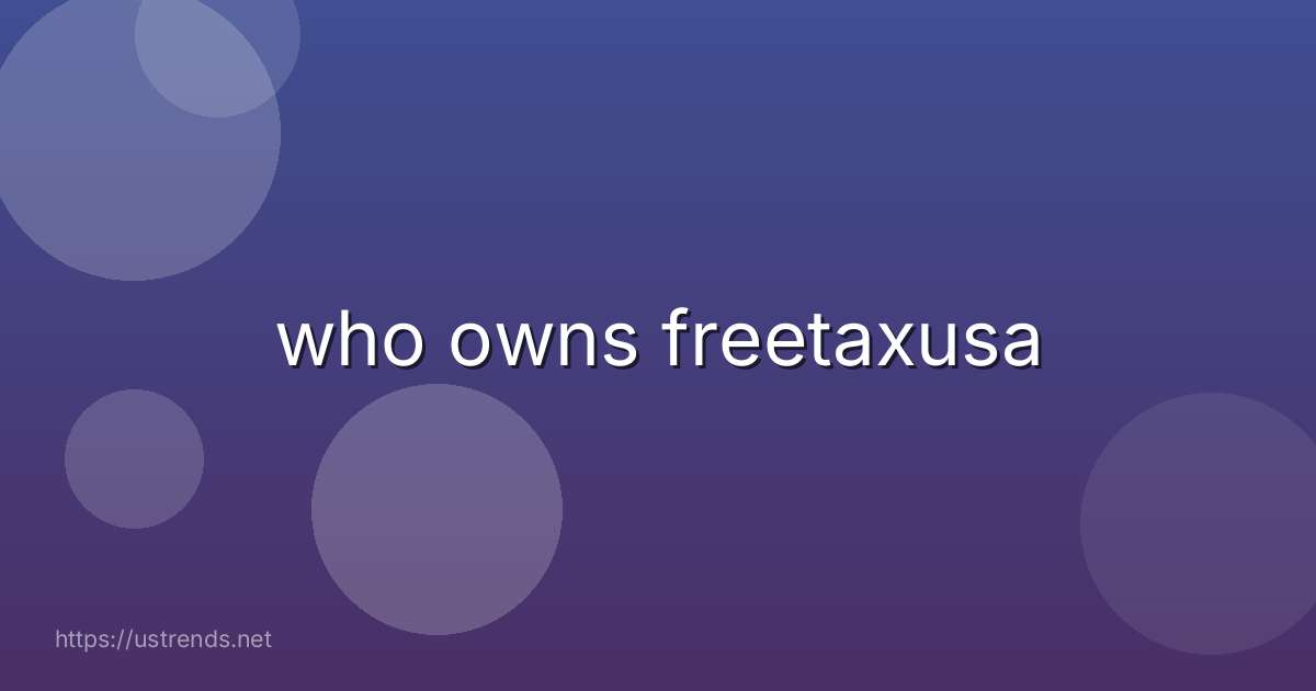 who owns freetaxusa
