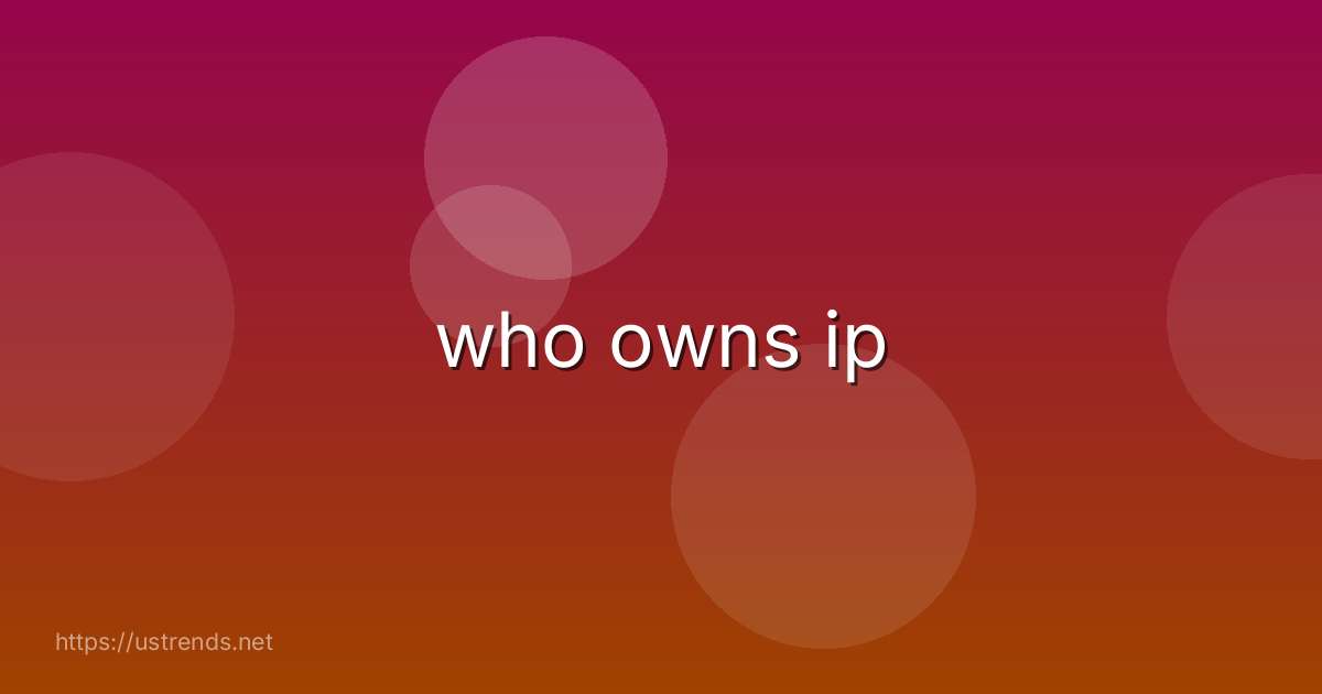who owns ip