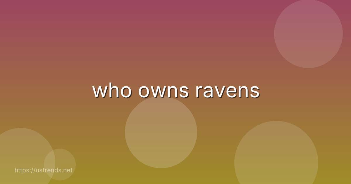 who owns ravens