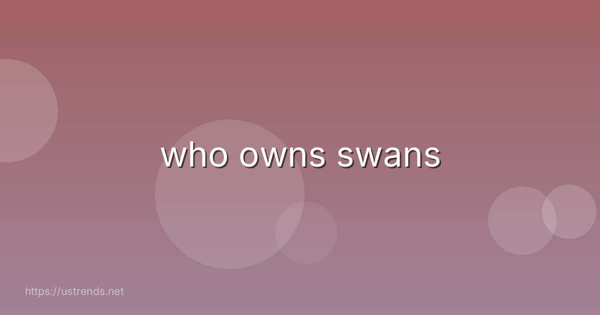 who owns swans