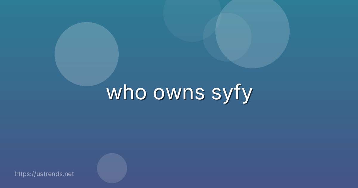 who owns syfy