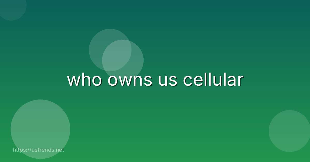 who owns us cellular