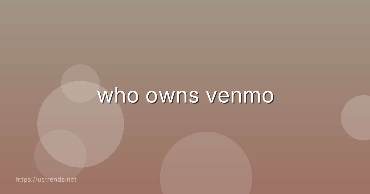 who owns venmo
