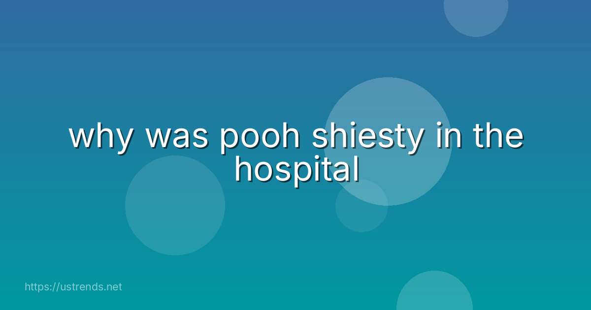 why was pooh shiesty in the hospital