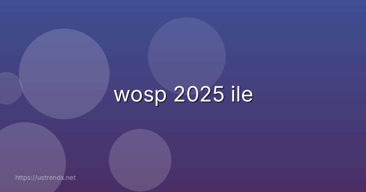 wosp 2025 ile