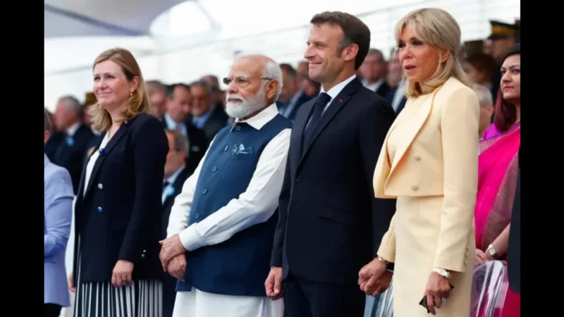 France's Bastille Day Parade Honors India